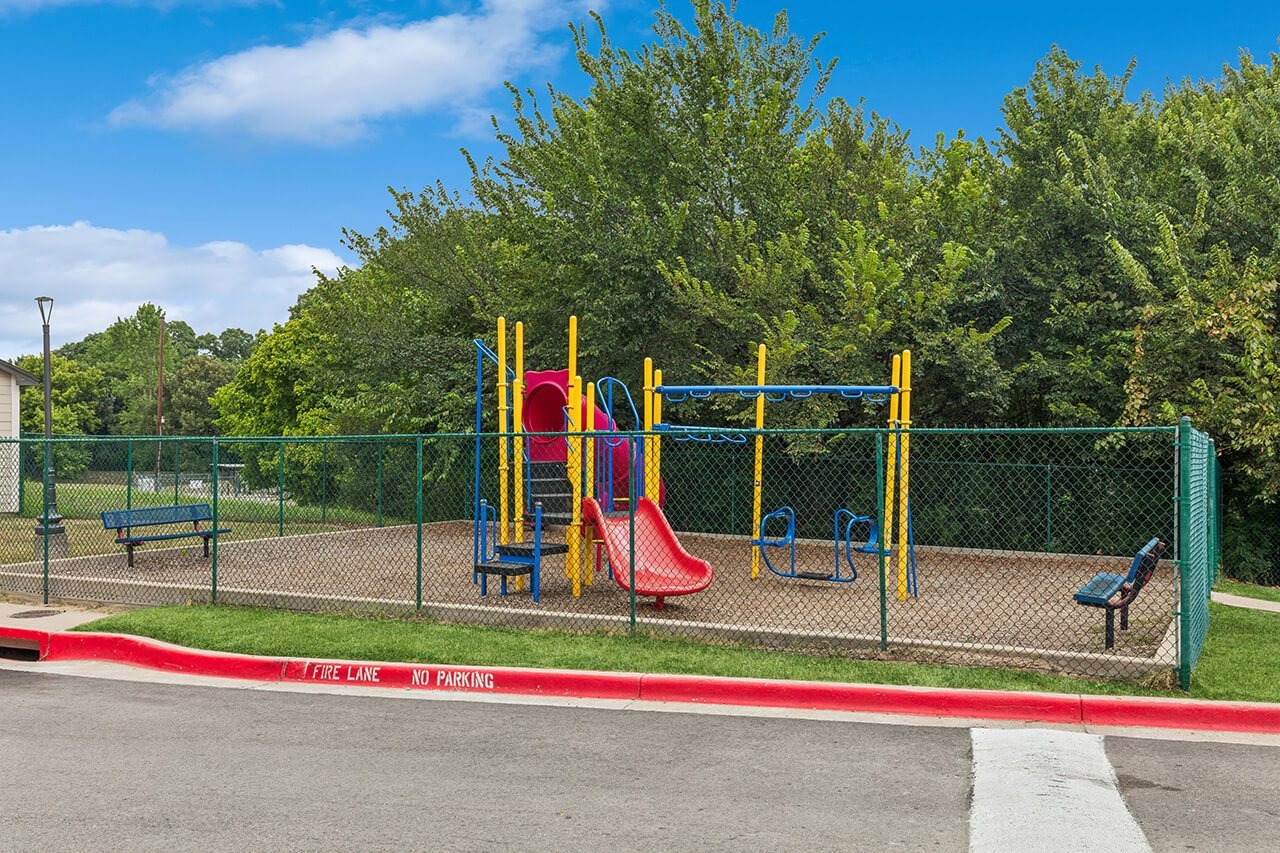 Playground at Cypress View Villa Apartments in Weatherford TX